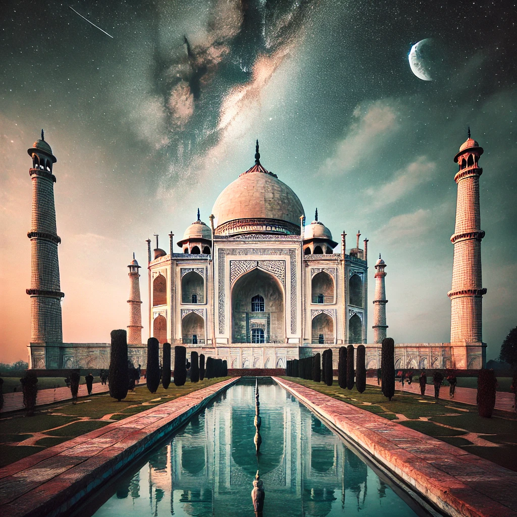 Taj Mahal in India